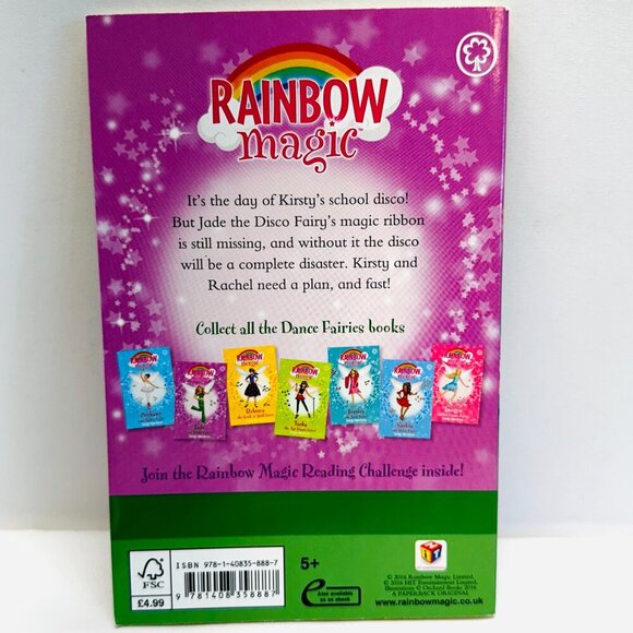 Rainbow Magic: Jade the Disco Fairy Paperback by Daisy Meadows Brand New - Picture 2 of 6
